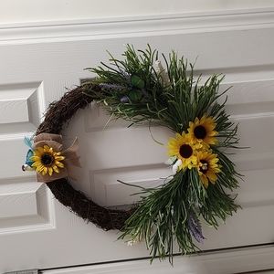 Handmade wreath by me